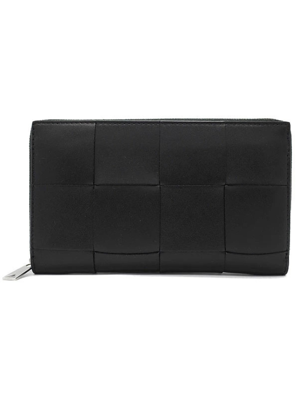 Bottega Veneta Maxi Intrecciato Zip Around Wallet Round Zipper Long